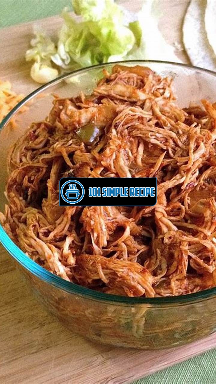 Delicious Shredded Chicken Recipes for Mouthwatering Meals | 101 Simple Recipe