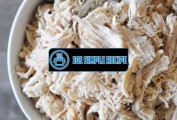 Delicious Shredded Chicken Recipes for Every Occasion | 101 Simple Recipe