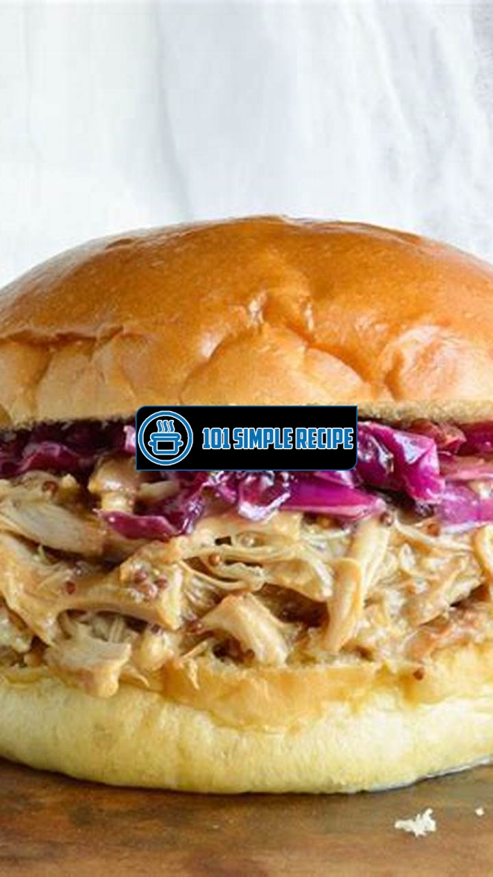 Irresistible Shredded Chicken Sandwiches: A Savory Delight! | 101 Simple Recipe
