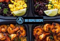 Delicious Shrimp Bowl Meal Prep for Easy and Healthy Eating | 101 Simple Recipe