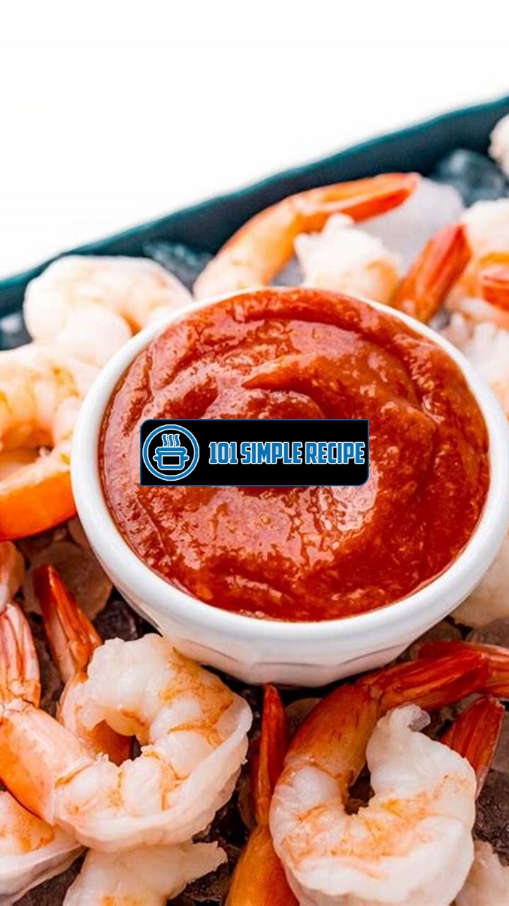 Elevate Your Shrimp Cocktail with this Irresistible Sauce Recipe | 101 Simple Recipe