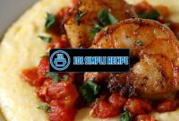 Delicious Shrimp with Polenta and Spinach Dish | 101 Simple Recipe