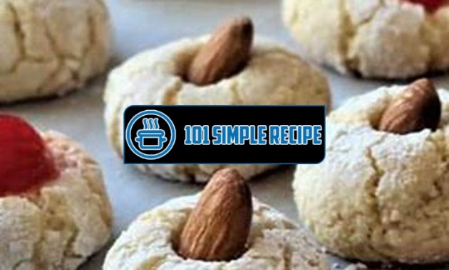 Delicious Sicilian Amaretti Cookies Recipe | 101 Simple Recipe