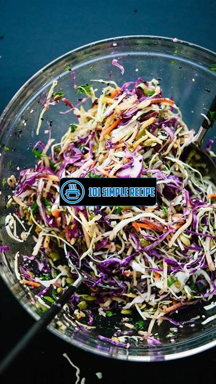 Discover The Delicious and Easy Simple Seedy Slaw Recipe | 101 Simple Recipe