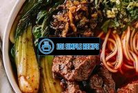 How to Make Authentic Singapore Beef Noodle Soup | 101 Simple Recipe
