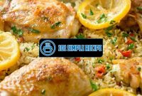Easy Skillet Chicken and Rice Recipes for Delicious Meals | 101 Simple Recipe