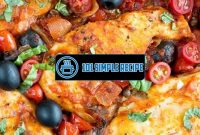 Delicious Skillet Chicken Puttanesca Recipe | 101 Simple Recipe