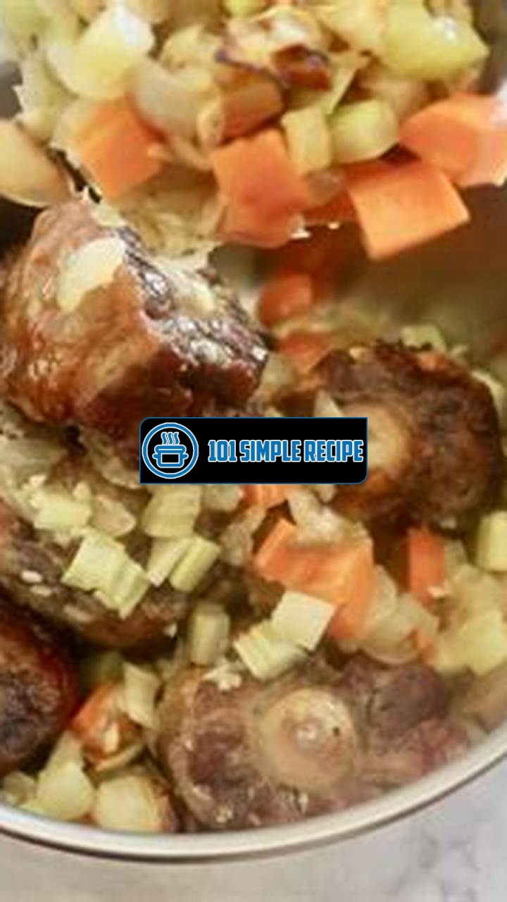 Indulge in the Flavors of Slow Cooked Oxtail Ragout | 101 Simple Recipe