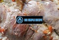 Slow Cooked Shoulder Of Lamb In Aga | 101 Simple Recipe