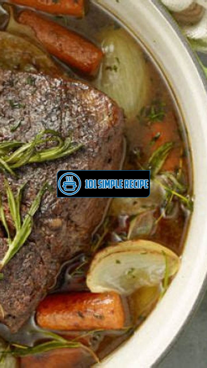 The Mouthwatering Slow Cooker Pot Roast Recipe from Pioneer Woman | 101 Simple Recipe