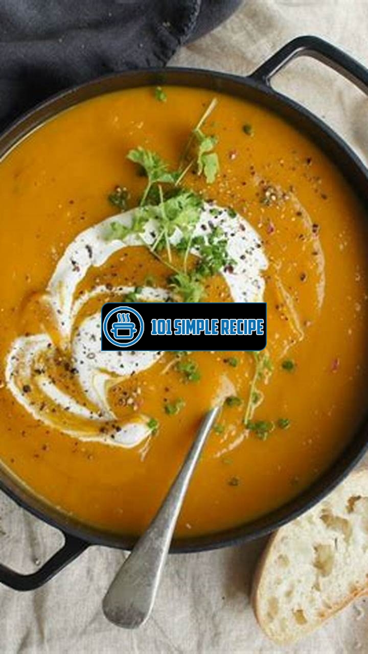 Delicious Slow Cooker Pumpkin Soup Recipe Image | 101 Simple Recipe