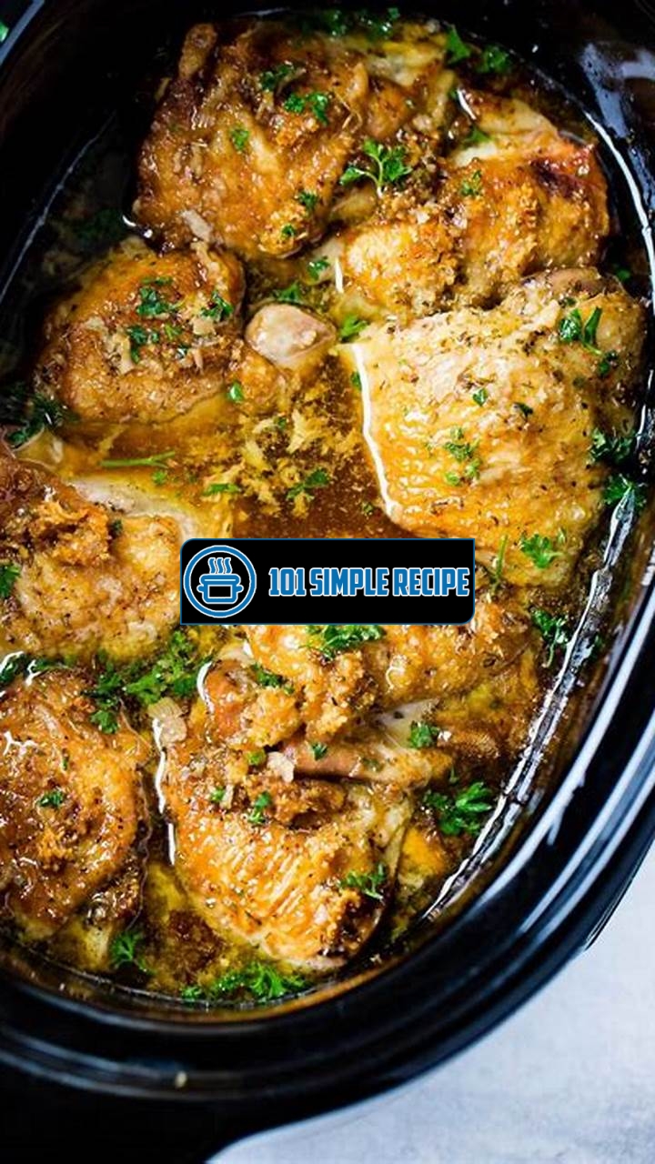 Delicious and Easy Chicken Slow Cooker Recipes | 101 Simple Recipe