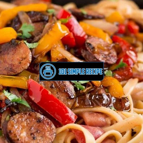 Indulge in the Delectable Flavors of Smoked Sausage Cajun Pasta | 101 Simple Recipe