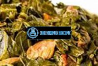 Deliciously Savory Soul Food Collard Greens | 101 Simple Recipe