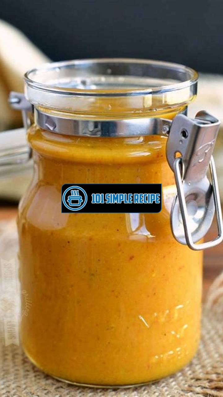 Delicious South Carolina Mustard BBQ Sauce Recipe | 101 Simple Recipe
