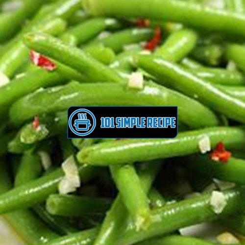 Delicious Southern-Style Green Beans: No Meat, All Flavor | 101 Simple Recipe