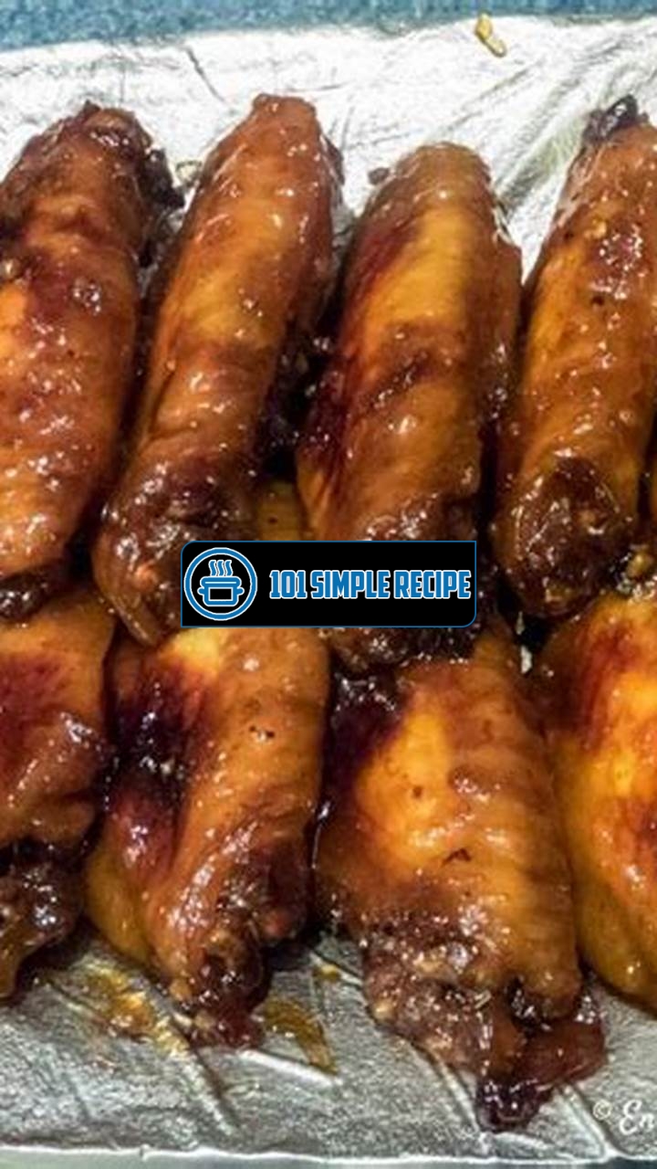 Elevate Your Chicken Wings with Soy Sauce and Brown Sugar | 101 Simple Recipe