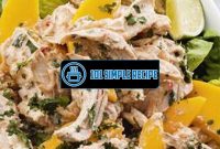 Delicious Spiced Chicken and Mango Salad | 101 Simple Recipe