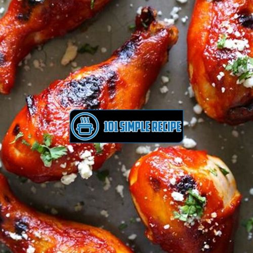 Spice Up Your Dinner with this Baked Chicken Legs Recipe | 101 Simple Recipe