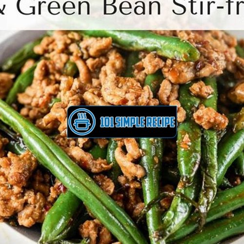 Spicy Ground Turkey And Green Bean Stir Fry | 101 Simple Recipe