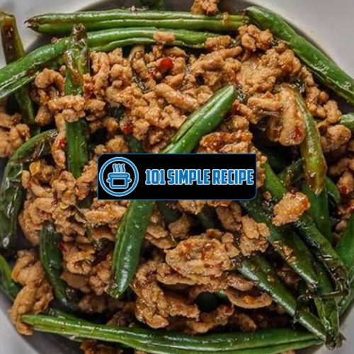 Spice Up Your Meal with Ground Turkey and Green Beans | 101 Simple Recipe