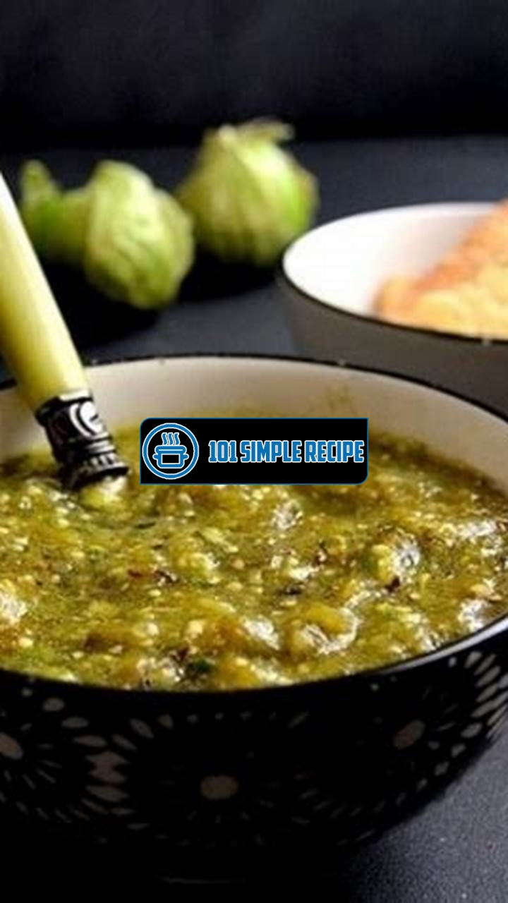 Master the Art of Making Spicy Salsa Verde | 101 Simple Recipe