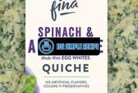 Delicious Spinach and Artichoke Quiche at Costco | 101 Simple Recipe