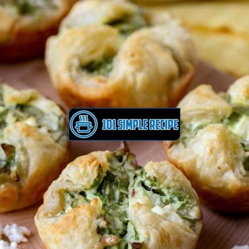 Irresistible Spinach Cheese Puffs for a Savory Delight | 101 Simple Recipe