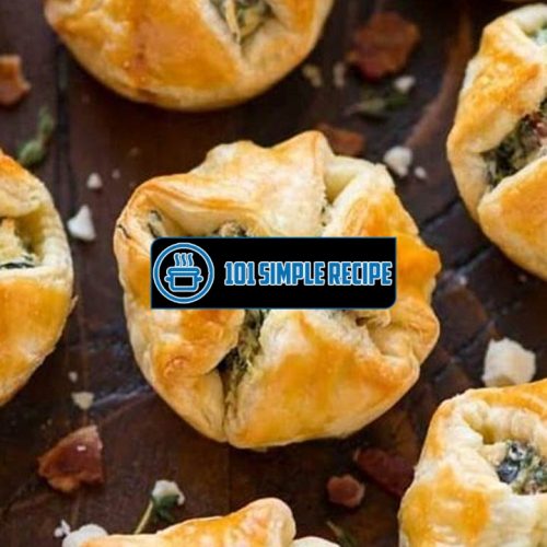 Delicious Spinach Cheese Puffs: An Irresistible Recipe | 101 Simple Recipe