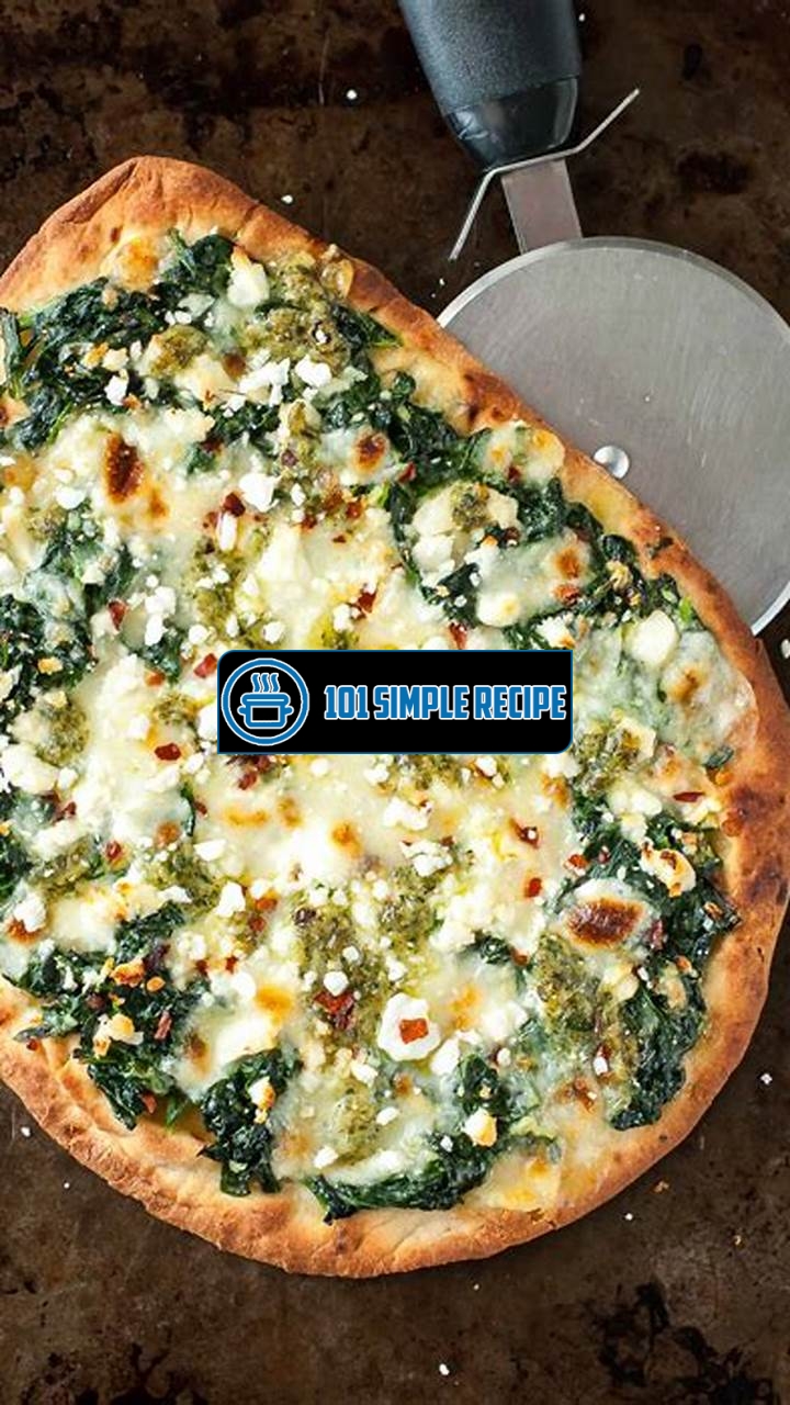 Delicious Spinach Flatbread Pizza Recipe | 101 Simple Recipe