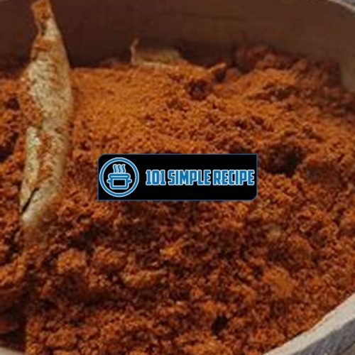 Discover the Best Substitute for Sri Lankan Curry Powder | 101 Simple Recipe