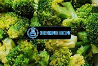 Delicious Steam Fresh Broccoli Recipe for Healthy Meals | 101 Simple Recipe