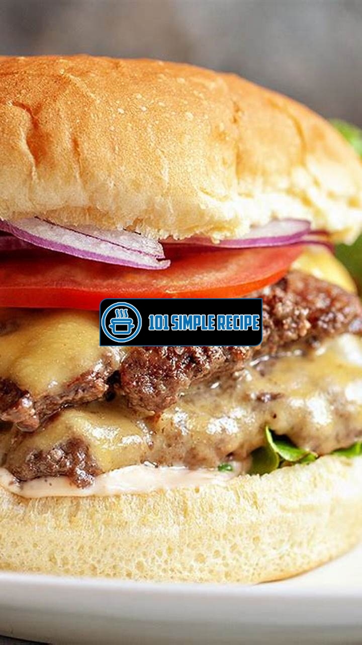 Delicious Stovetop Double Stack Cheeseburgers | 101 Simple Recipe