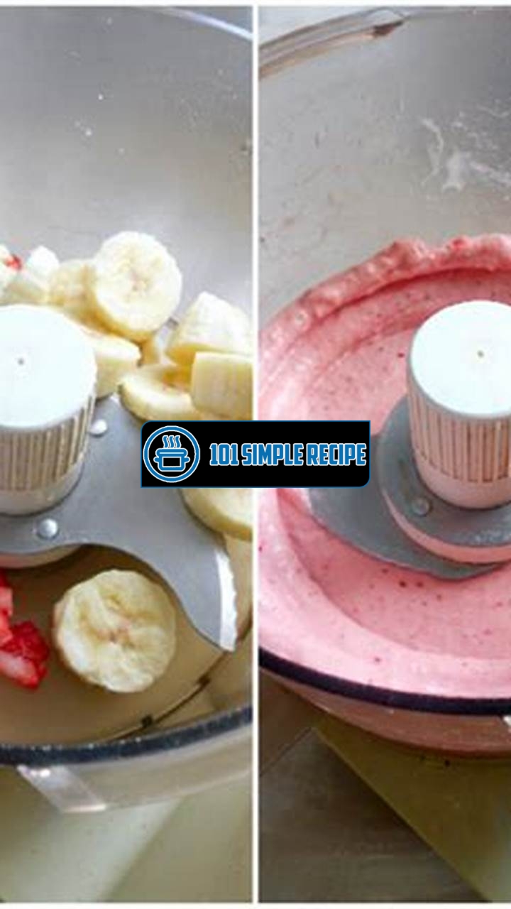 Create Delicious Strawberry Banana Ice Cream at Home | 101 Simple Recipe