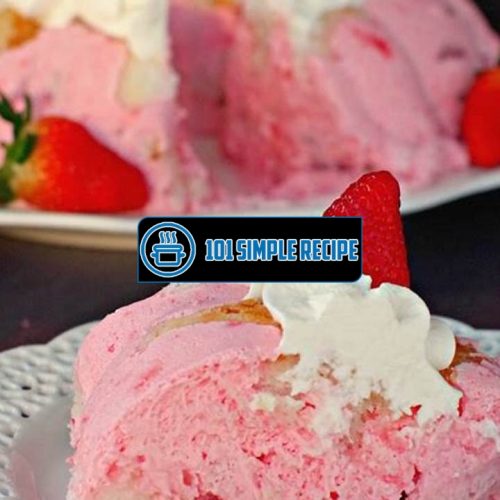 Indulge in the Heavenly Flavor of Strawberry Jello Angel Food Cake | 101 Simple Recipe