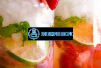Delicious Strawberry Mojito Recipe: A Refreshing Drink with a Twist | 101 Simple Recipe