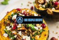 Delicious Vegan Stuffed Squash Recipe | 101 Simple Recipe