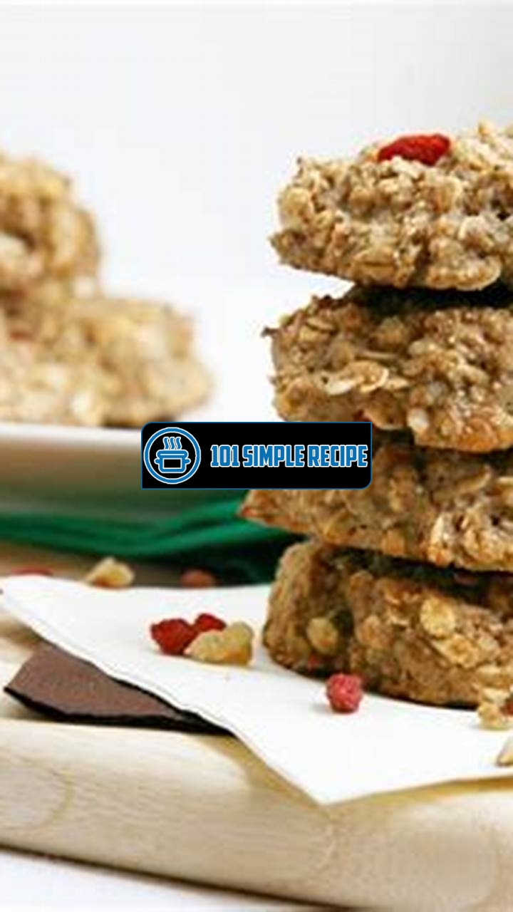 Delicious and Healthy Superfood Oatmeal Cookies | 101 Simple Recipe