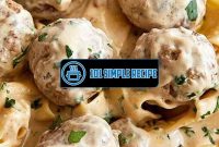 Swedish Meatballs Recipe With Cream Of Mushroom Soup | 101 Simple Recipe