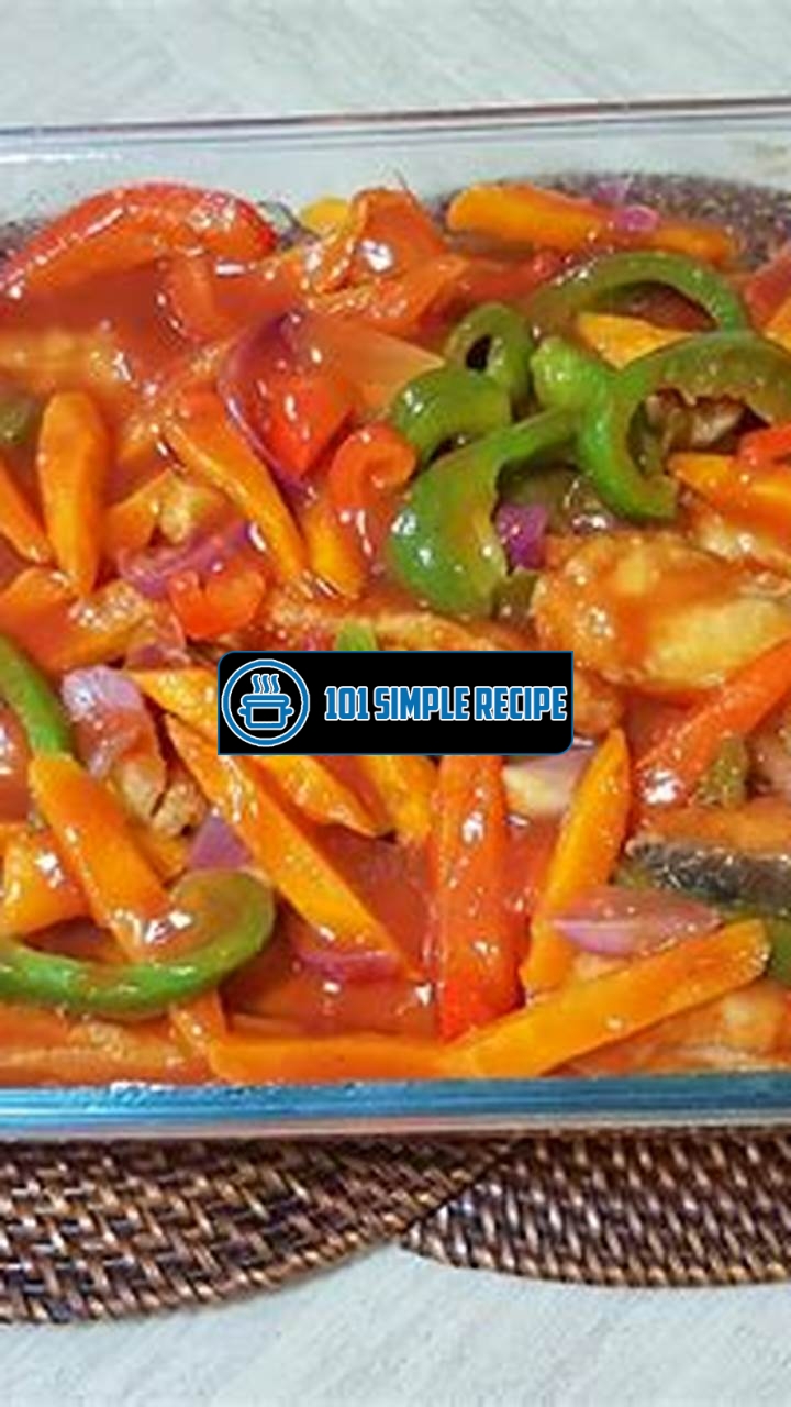 Sweet and Sour Fish Fillet Recipe: A Delicious Panlasang Pinoy Dish | 101 Simple Recipe