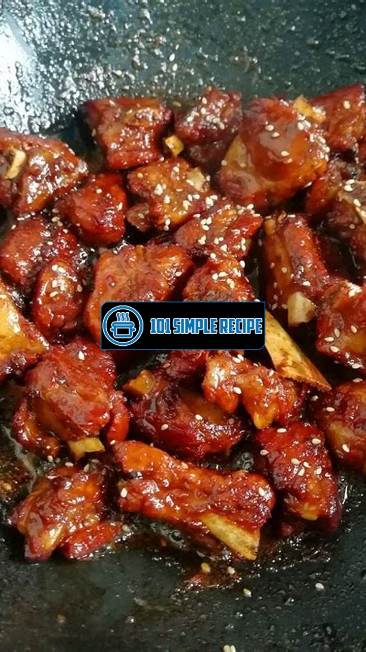 Sweet and Sour Pork Ribs Recipe | 101 Simple Recipe