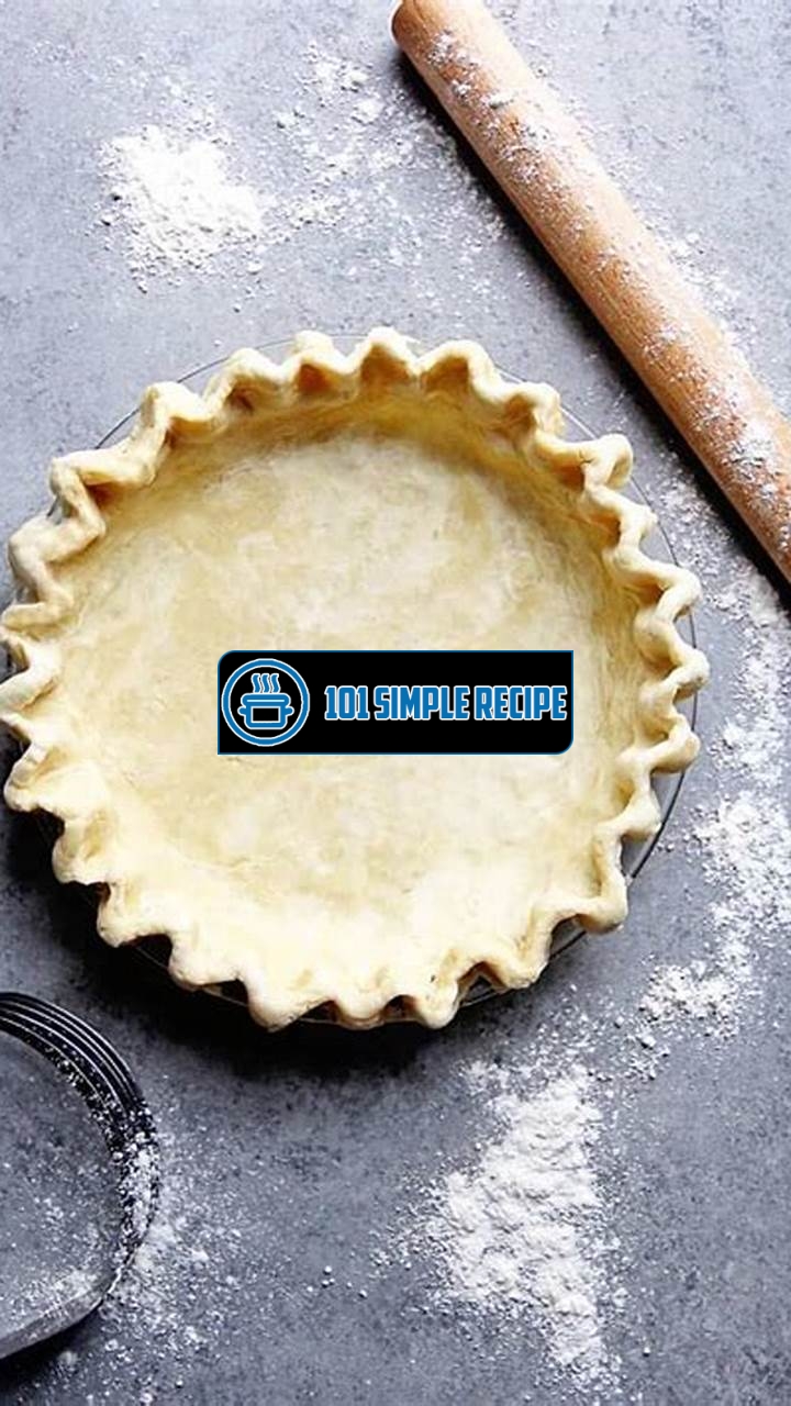 An Easy Sweet Pie Crust Recipe to Satisfy Your Cravings | 101 Simple Recipe