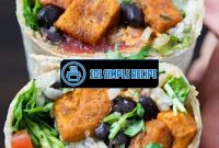 Deliciously Nutritious Sweet Potato and Black Bean Burrito | 101 Simple Recipe
