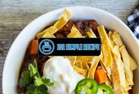 Sweet Potato And Black Bean Chili Eating Well | 101 Simple Recipe