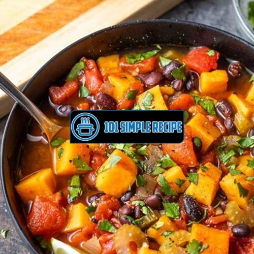 Sweet Potato And Black Bean Chili Sunset Magazine | 101 Simple Recipe