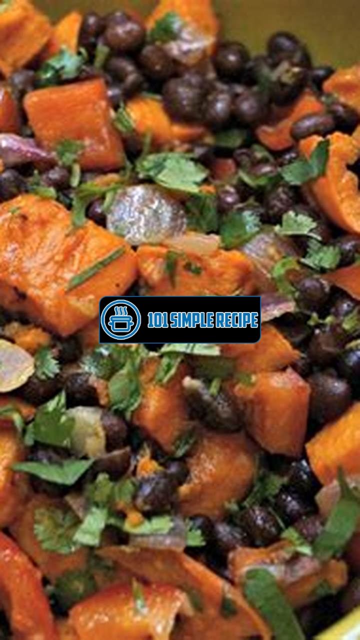 Delicious Sweet Potato and Black Bean Recipes | 101 Simple Recipe