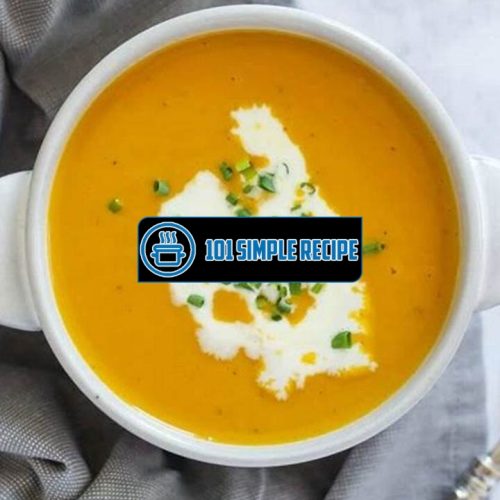 Deliciously Creamy Sweet Potato Soup to Warm Your Soul | 101 Simple Recipe