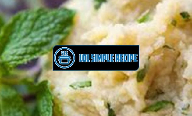 Delicious Sweet Potato Mash with Mint | 101 Simple Recipe
