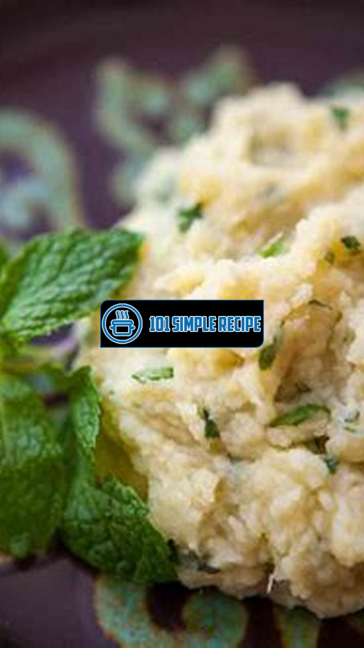Delicious Sweet Potato Mash with Mint | 101 Simple Recipe