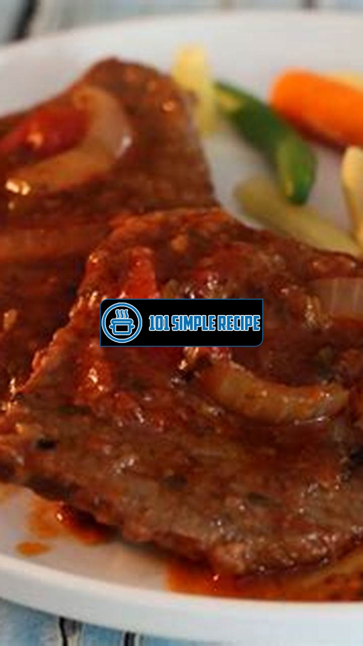 Delicious Swiss Steak Cut Recipe for Mouthwatering Meals | 101 Simple Recipe